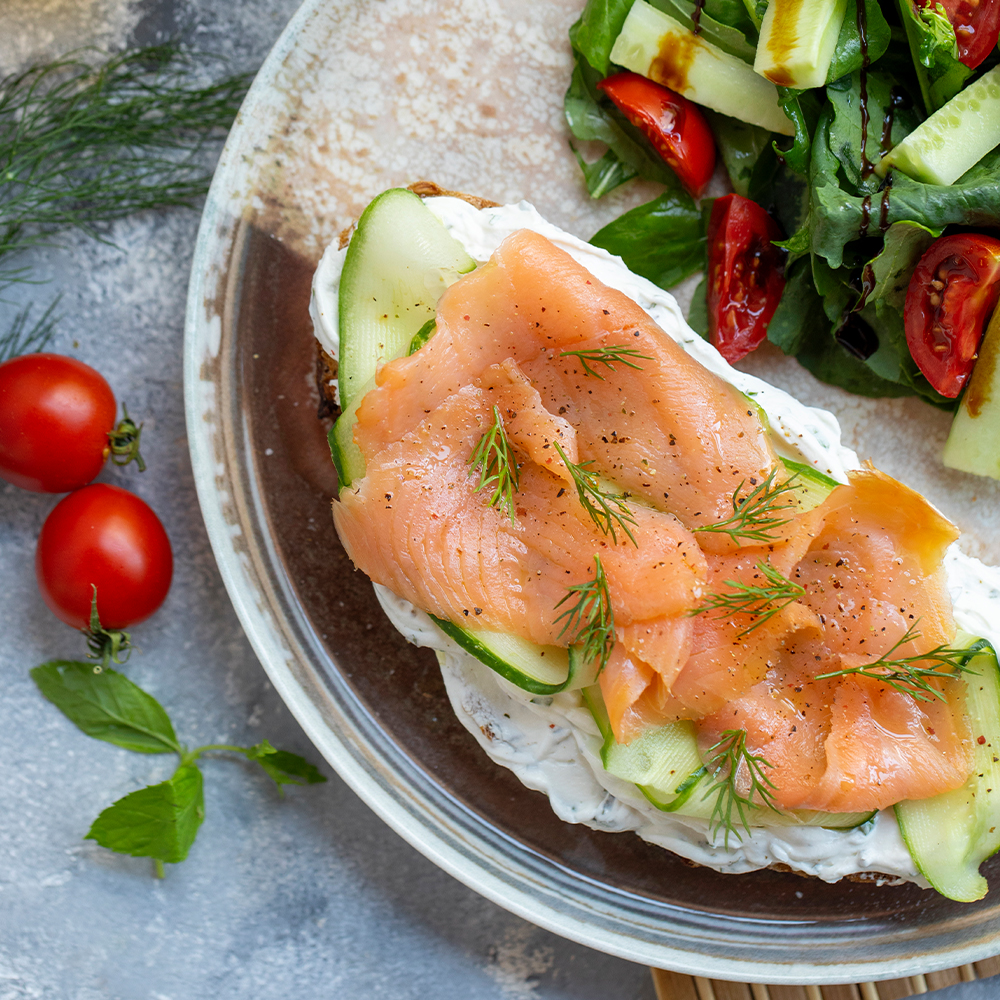 Smoked Salmon Tartines